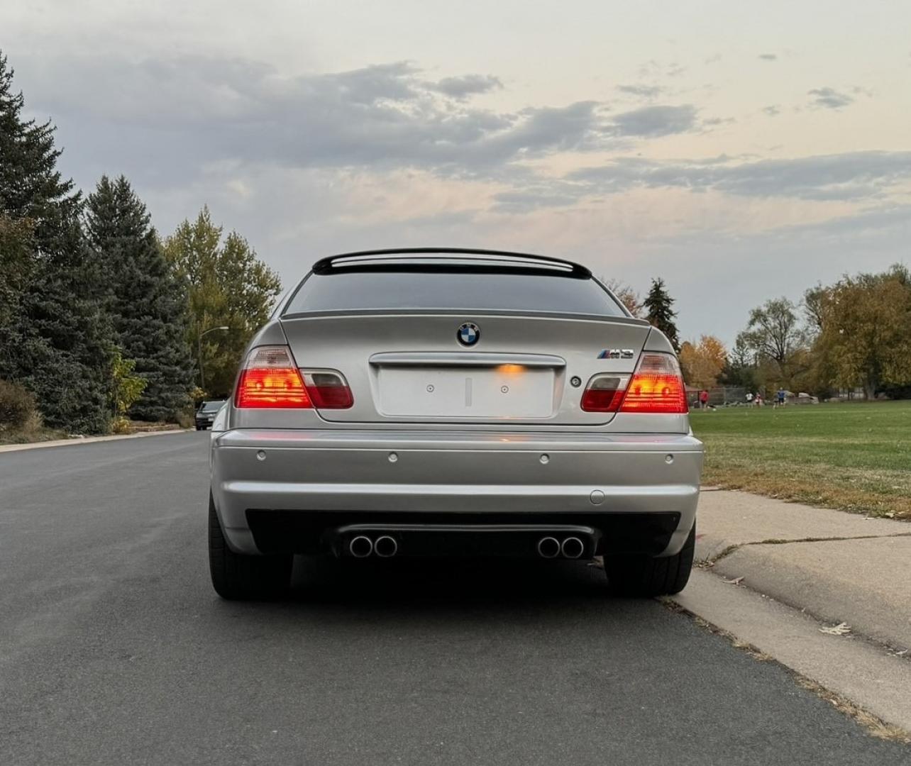 2003 Silver /Grey BMW M3 M3 (WBSBL93463J) with an 3.2-liter inline-six engine, SMG transmission, located at 2510 47th St. Suite 200, Boulder, CO, 80301, (303) 641-0333, 40.026196, -105.243217 - This Beautiful Newly Painted 2003 BMW M3 coupe is powered by a 3.2-liter inline-six linked with a six-speed SMG sequential transmission and a limited-slip differential was acquired by Boulder Motors, February 2023 in Boulder CO. A full Premium Synthetic Oil Service and Multi-Point Inspection was per - Photo#4